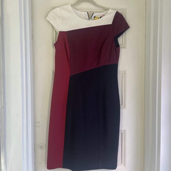 WHBM Women’s color block dress - Picture 1 of 1
